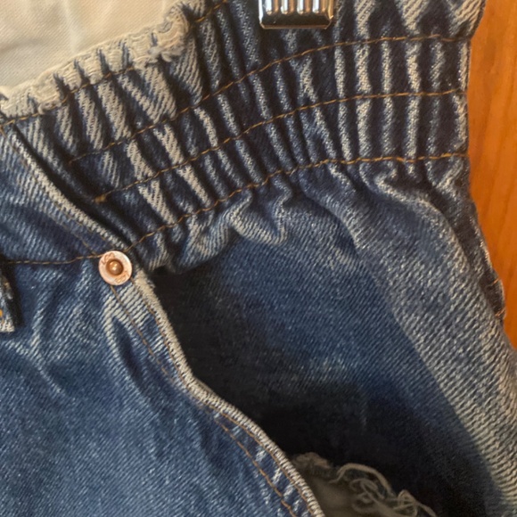 Vintage 80s/90s Elastic High Waist Lee Jeans size 10 - Picture 3 of 6